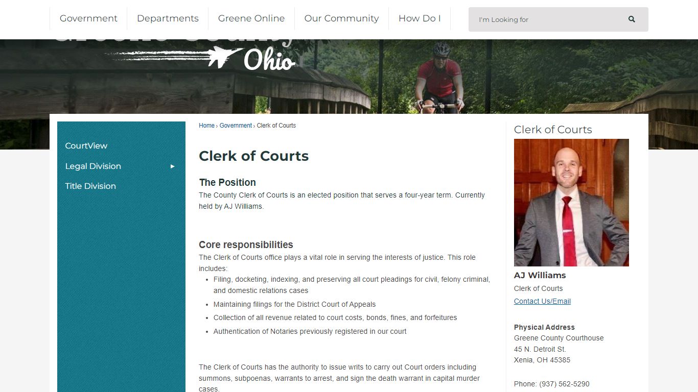 Clerk of Courts | Greene County, OH - Official Website